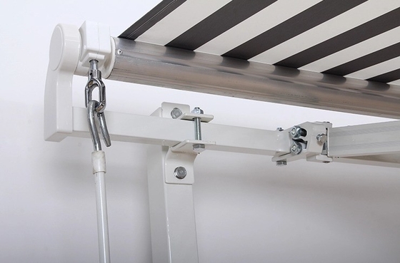 Polyester Gập cánh tay Cửa sổ kéo ra cho bàn tay điều khiển sân thượng và chống UV