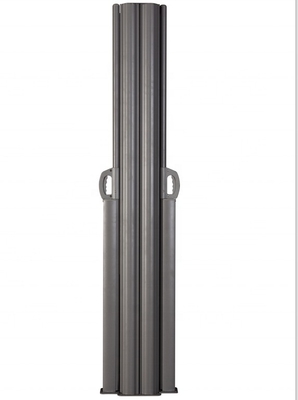 160 * 600cm Double retractable dọc màn chắn gió riêng tư phân vùng với khung nhôm
