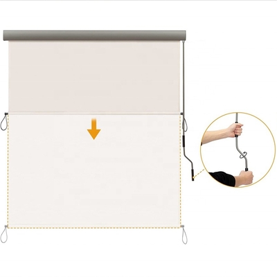 Hướng dẫn vận hành khung nhôm ngoài trời mái hiên dọc cho cửa sổ ban công bóng râm