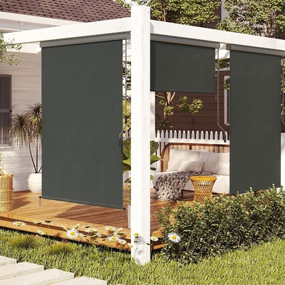 Bảo vệ bóng mặt trời và cửa sổ ban công với mái hiên thả thẳng đứng 160 * 250cm