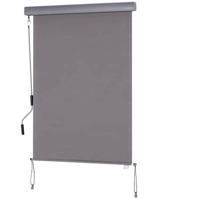 1.6m * 2.5m Vật liệu buồm polyester có thể kéo lại chống nước Sunshade Drop Vertical Awning