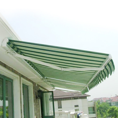 Vật liệu buồm Polyester Cửa nhòa kéo ra cho sân thượng ban công Tấm phủ chống nước UV