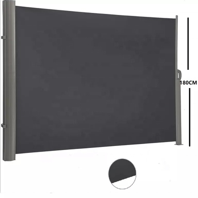 Nhà chứa nhôm kéo ra và hỗ trợ cho bóng râm bên vải polyester 160 * 300cm