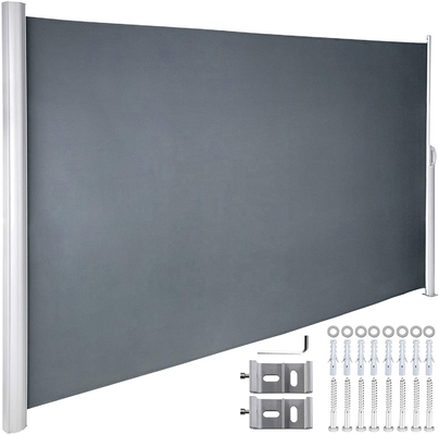 Nhà chứa nhôm kéo ra và hỗ trợ cho bóng râm bên vải polyester 160 * 300cm