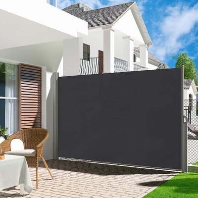 Vật liệu buồm Polyester Cửa bên kéo ra cho màn hình riêng tư ngoài trời 63 &quot;x 118