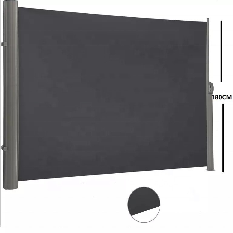 Nhà chứa nhôm kéo ra và hỗ trợ cho bóng râm bên vải polyester 160 * 300cm