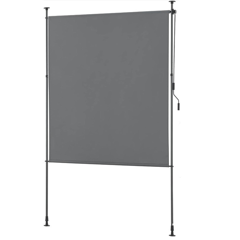 Màn hình riêng tư ngoài trời Lớp lót thẳng đứng Không cần khoan 100 * 270 với lớp phủ bột